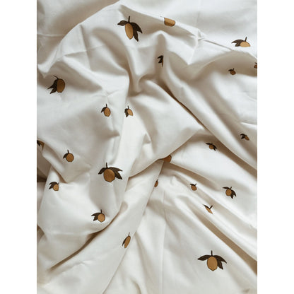 Konges Sløjd babybäddset, ekologisk GOTS - Lemon