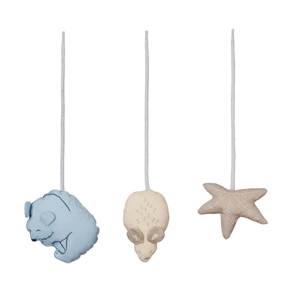 Cam Cam aktivitetsleksaker för upphängning, Forest friends – 3 st.