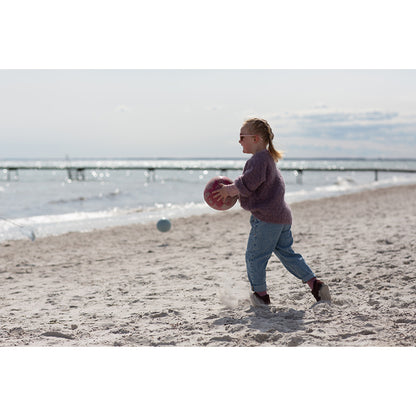 Scrunch-ball, uppblåsbar mjuk boll - Cherry red