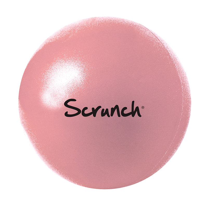 Scrunch-ball, uppblåsbar mjuk boll - Dusty rose