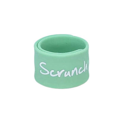Scrunch armband för namn, ID-armband - Mint