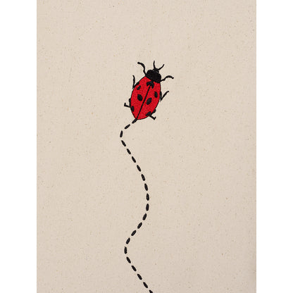 ferm Living lektält, Ladybird Embroidery
