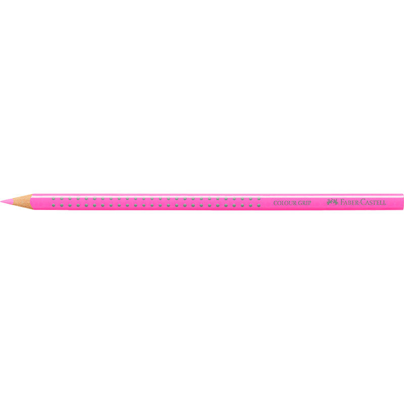 Faber-Castell, Färgpenna Soft-Grip - Neon pink