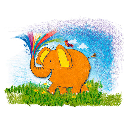 Faber-Castell, 24 st trekantiga Jumbo färgpennor med extra bred spets