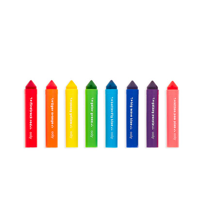 Ooly Mighty Mega Markers, 8 jumbo tuschpennor