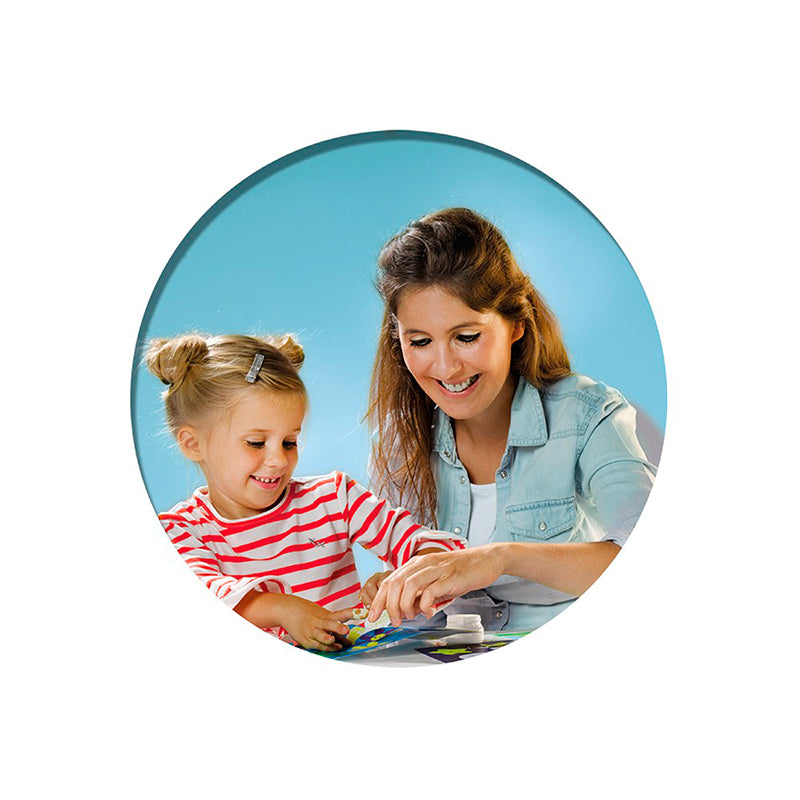 SES Creative, Mitt första klistermärkeset - Lär dig former