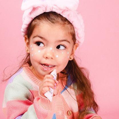 Oh Flossy Naturlig Lip Gloss för barn, Set med 3 färger