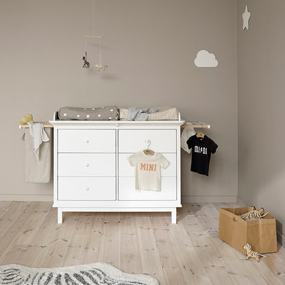 Oliver Furniture Seaside utdrag och tvättpåse för Seaside byrå med 6 lådor