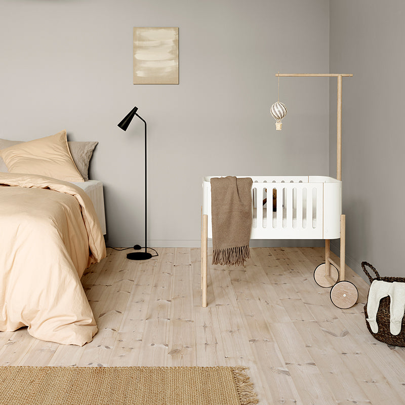 Oliver Furniture, Wood Co-sleeper, vagga och bänk - Multifunktionell babysäng