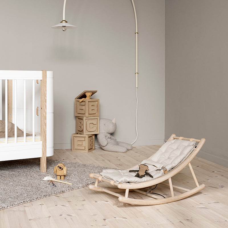 Oliver Furniture, Wood Baby &amp; junior vippestol - Eg/natur