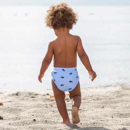 Petit Crabe UV-badbyxa, Leo Blue Fish – 0–3 år