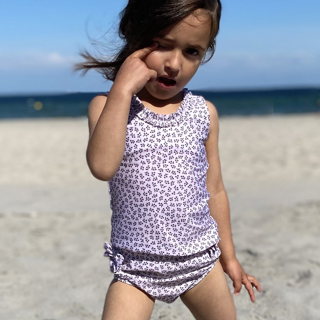 Petit Crabe UV-badblöja, Lea, Bouquet - 0-3 år