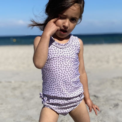 Petit Crabe UV-badblöja, Lea, Bouquet - 0-3 år