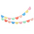 Meri Meri guirlande Regnbue, Scallop - 4 m.