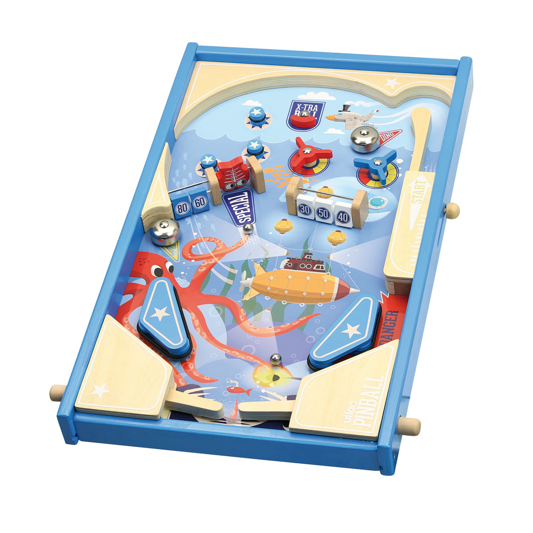 Vilac Flipperspil, i træ Havet