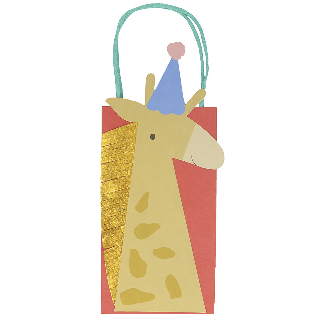 Meri Meri presentpåsar, Djurparad – 8 st.