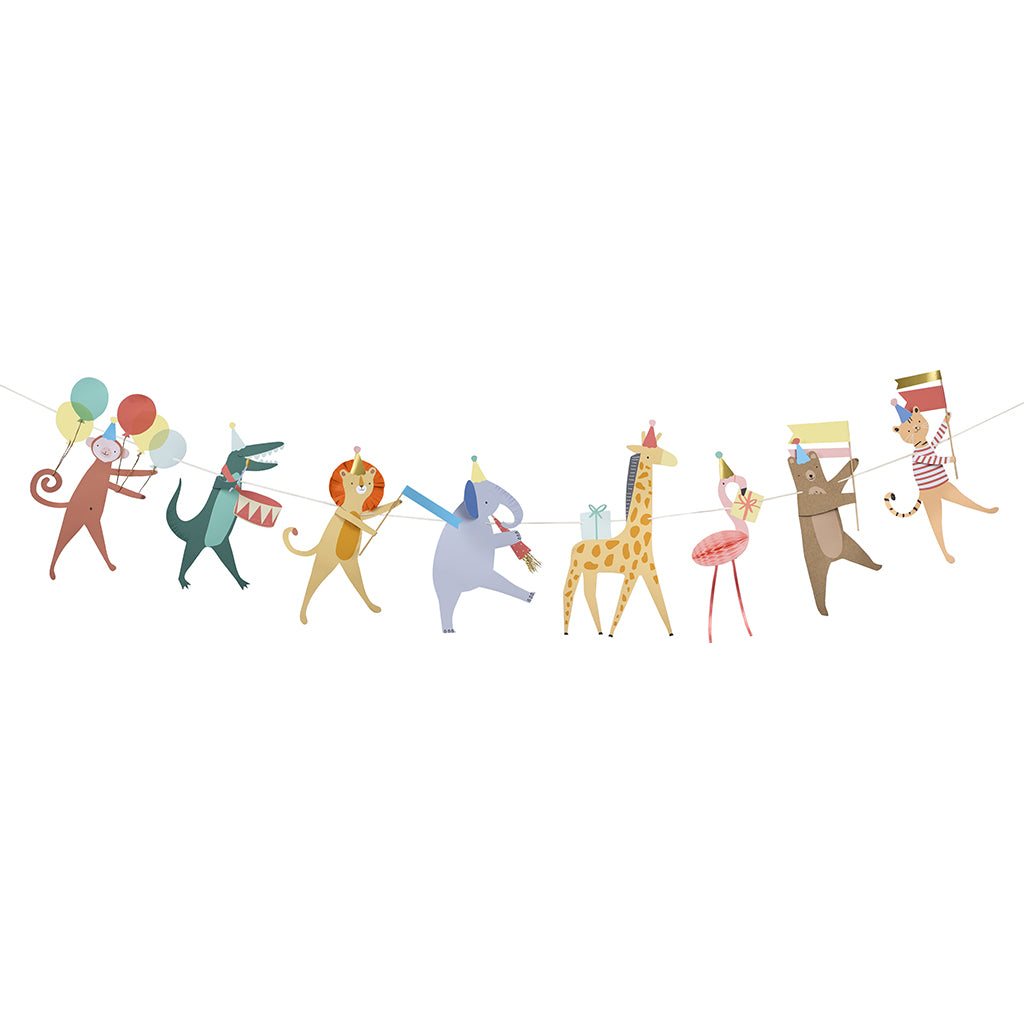 Meri Meri girlang, Djurparad – 3 meter