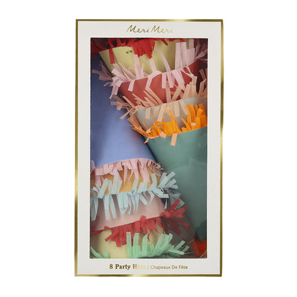 Meri Meri festhattar, Stora partyhattar - 8 st.