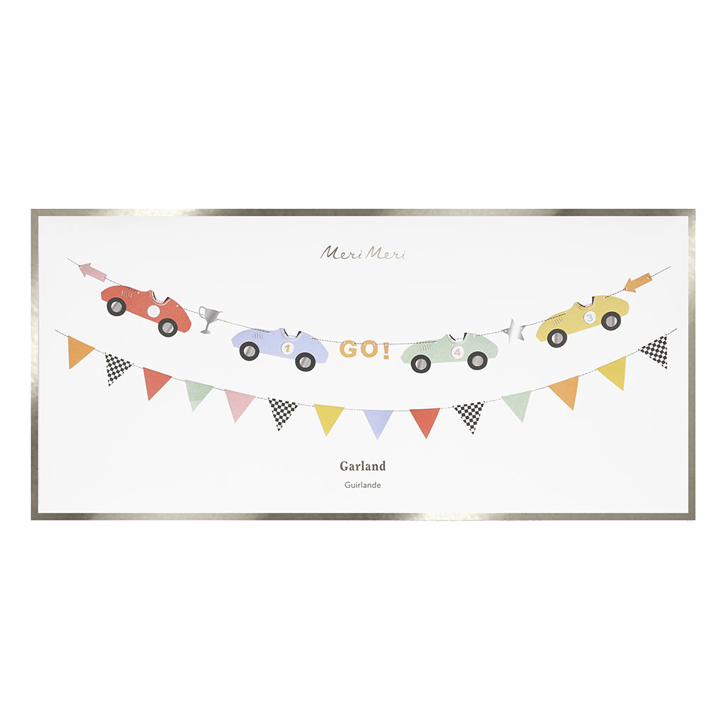 Meri Meri girlang, Race car - 1,8 meter