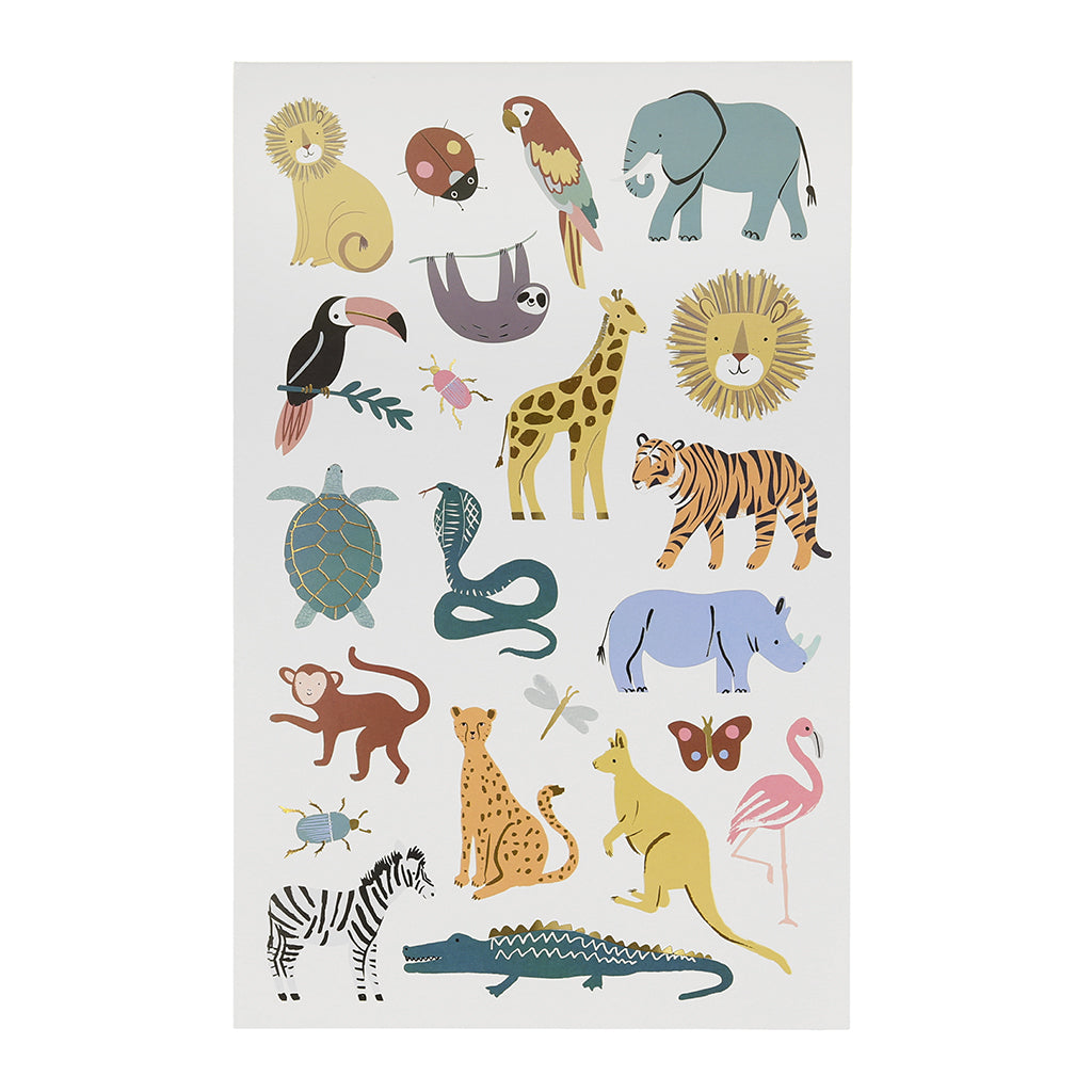 Meri Meri tatueringar, Vilda djur