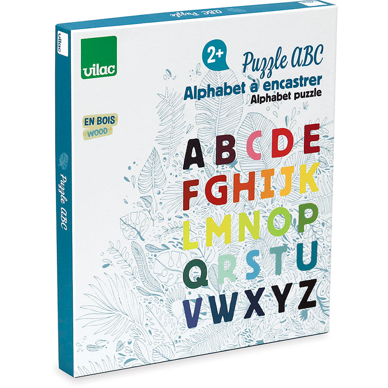 Vilac träpussel, ABC