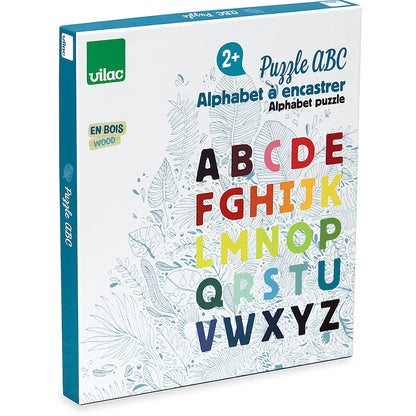 Vilac träpussel, ABC