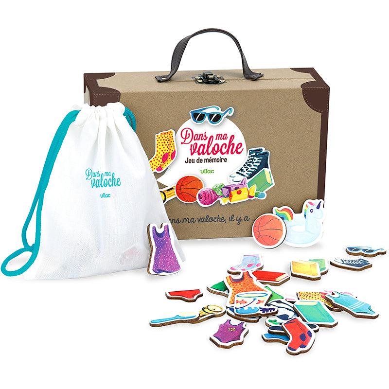 Vilac spel, Packa din koffert