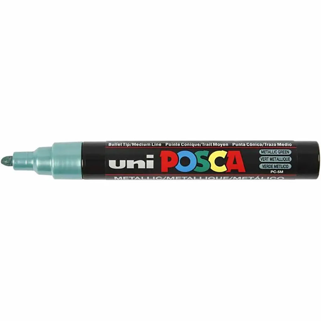 Posca Tuscher, strek 2,5 mm – 8 st. Metallic