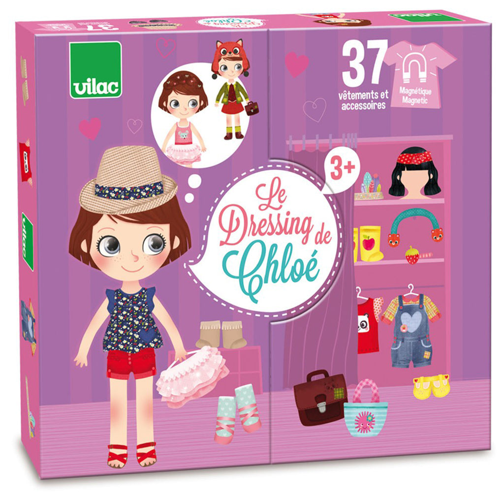 Vilac påklädningsdocka, Magnetisk