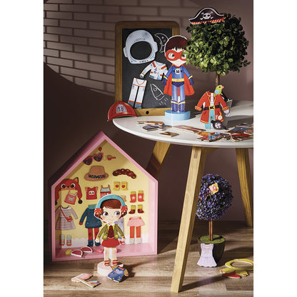 Vilac påklädningsdocka, Magnetisk