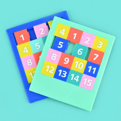 Robetoy mini pusselspel med siffror, Skjut fram-och-till-sidan - Siffror