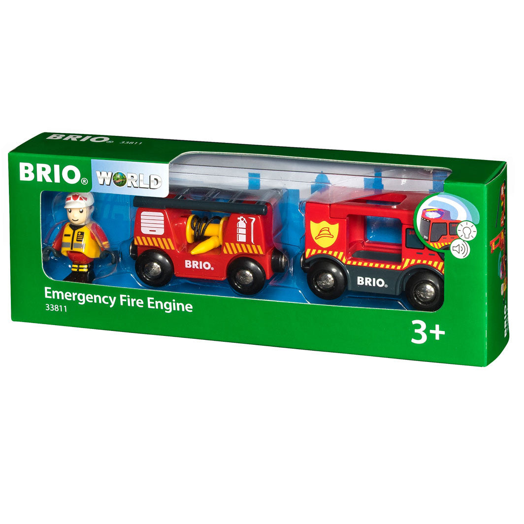 Brio Brandbil med stegbil