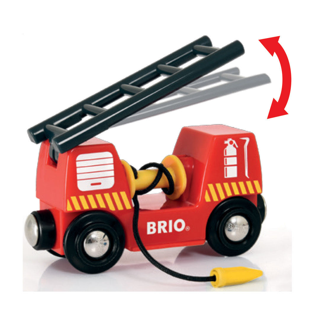 Brio Brandbil med stegbil