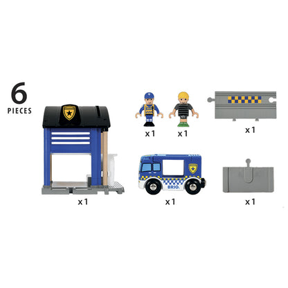 Brio Tågbana, Polisstation