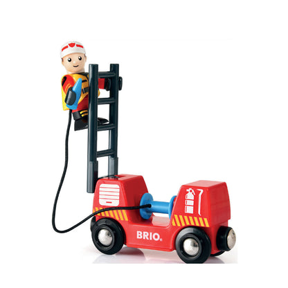 Brio Tågbana med brandmanstema