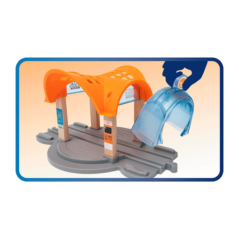 Brio Smart Tech ljud-aktion tunnelstation