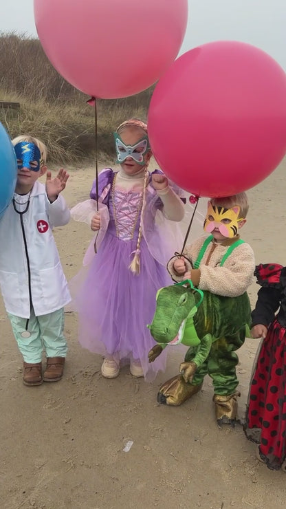 Den goda Fen, Prinsessklänning, Rapunzel - Str. 2-8 år