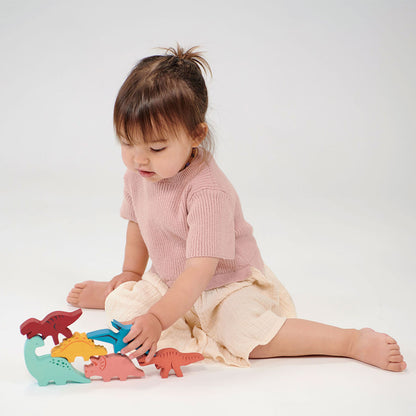 Mentari, Stapelleksaker - Dinosaurier