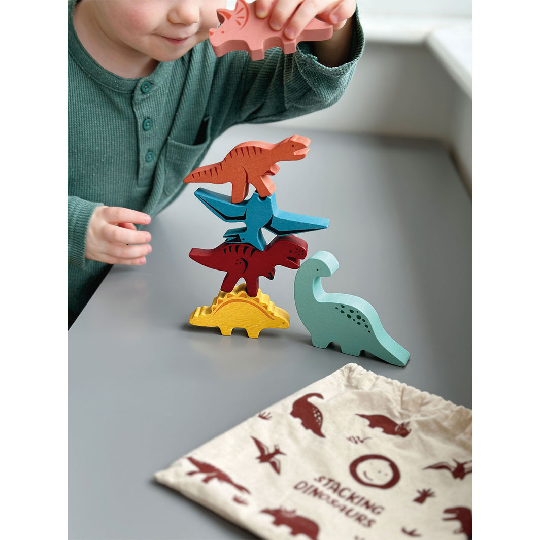 Mentari, Stapelleksaker - Dinosaurier