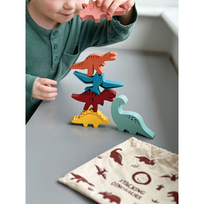 Mentari, Stapelleksaker - Dinosaurier