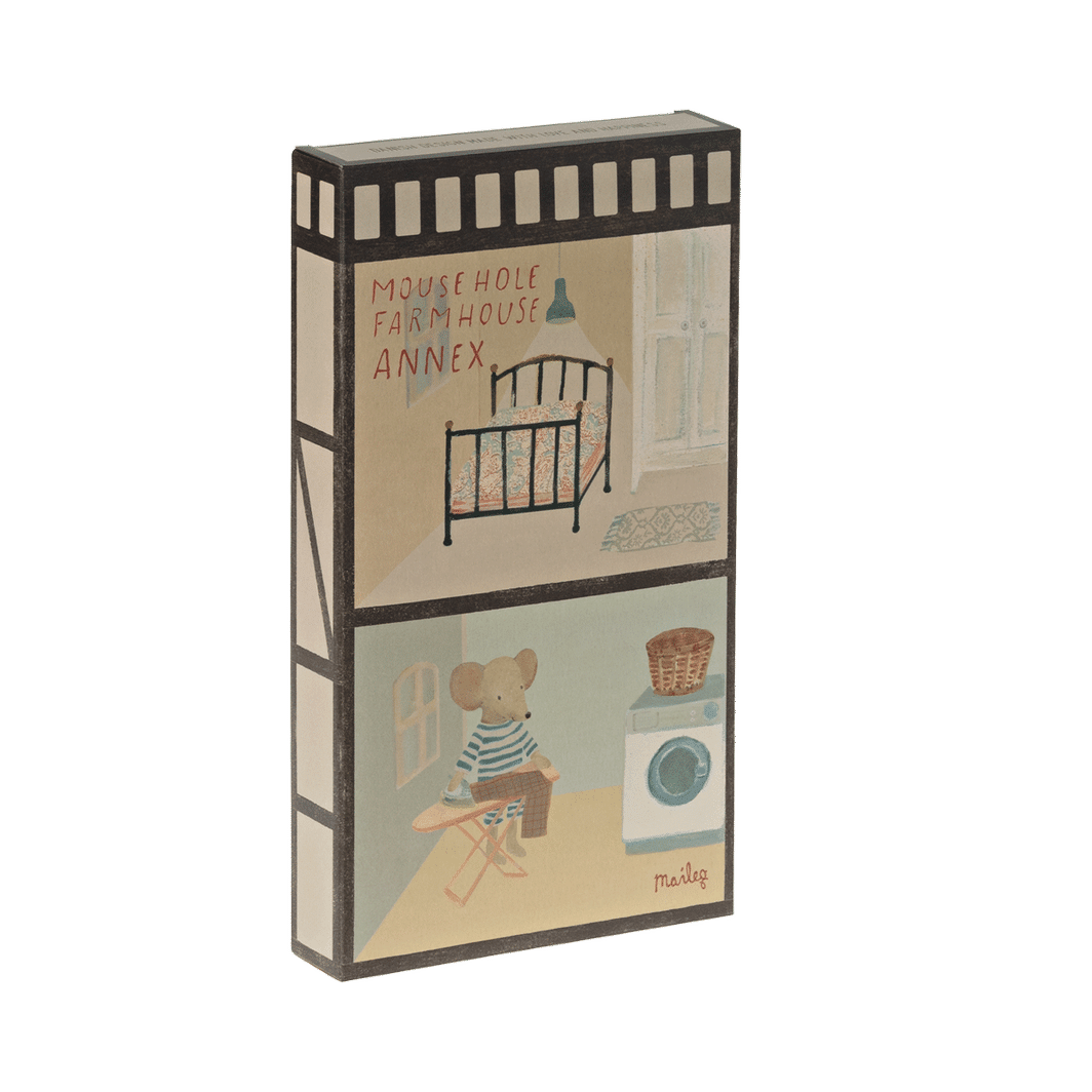 Maileg Dockhus för möss, Mouse hole, Bondgård - annex