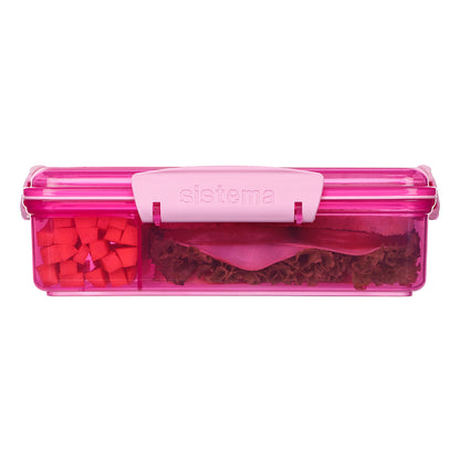 Sistema Snack Attack Duo lunch 975 ml, Rosa