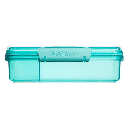 Sistema Snack Attack Duo lunchlåda 975 ml, Teal