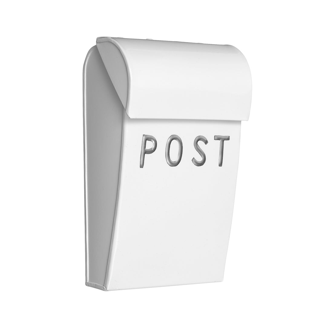 Bruka Design postkasse, Mini - Hvid