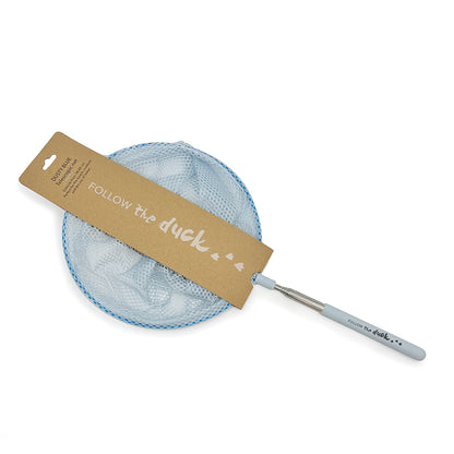 Follow the duck, Teleskopiskt fiskenät – Ljusblå