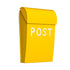 Bruka Design postkasse, Mini - Gul
