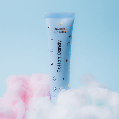 Oh Flossy Naturlig Lip Gloss för barn, Set med 3 färger