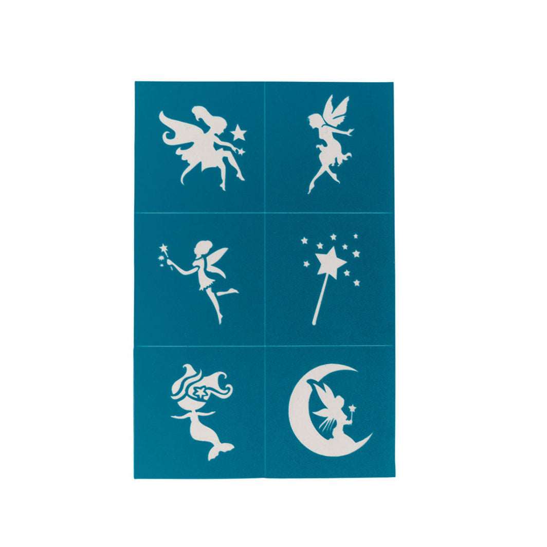 Oh Flossy Ansiktsmålning och sminkstenciler för barn