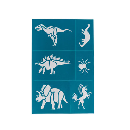 Oh Flossy Ansiktsmålning och sminkstenciler för barn