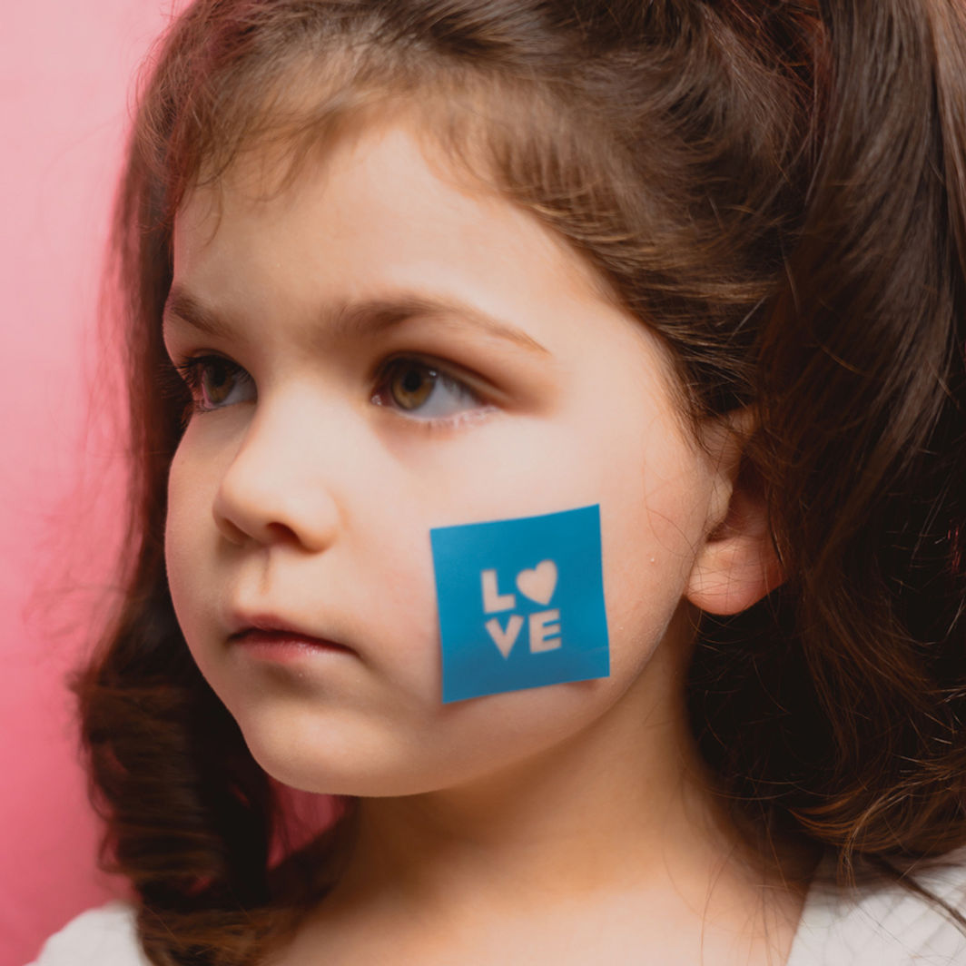 Oh Flossy Ansiktsmålning och sminkstenciler för barn